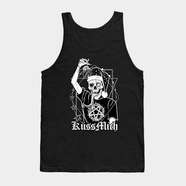 Kiss The Ghoul - Terry under the mistletoe Tank Top by Von Kowen